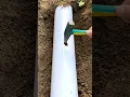 Lagu How to fix a hole in a PVC pipe#shorts