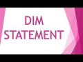 DIM STATEMENT ARRAYS BASIC Computer ch 4 10th Matric Urdu ES