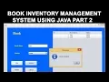 Book inventory management System Using Java Part 2