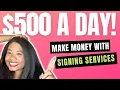 The Best Top 5 Signing Services To Get Jobs for Notary Signing Agents Make Up To
