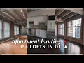 APARTMENT HUNTING IN LA TOURING 15 LOFTS w prices