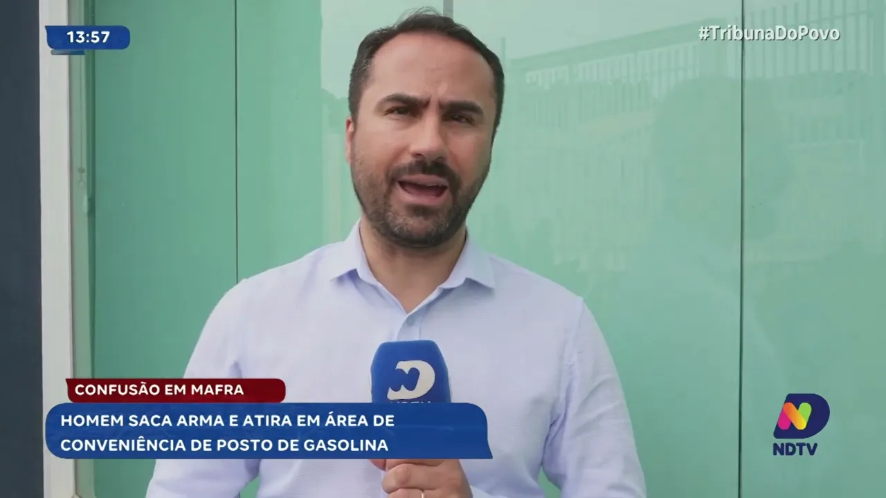 Tiroteio em posto de combustível em Mafra gera mobilização policial