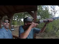 Shooting sporting clays at Elm Fork in Dallas