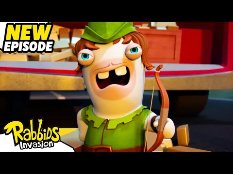 Download MP3 Rabbid Hood to the rescue! (S04E42) | RABBIDS INVASION | New episodes | Cartoon for Kids