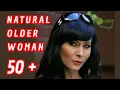 Choose me Attractive Beautiful Natural Older Women Over 50 Stockings Lingerie High heels