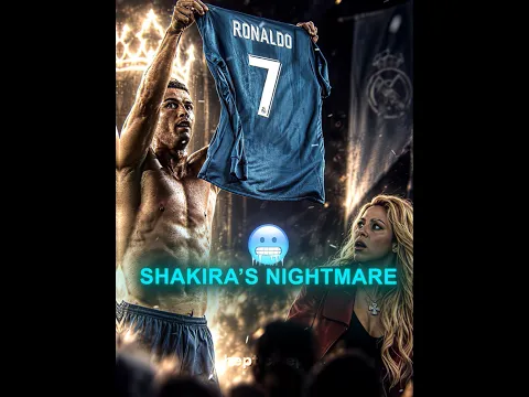 When Ronaldo Became Shakira's Nightmare 🥶🔥