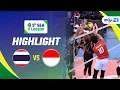 Download Lagu Highlight SEA VLeague 2025 Thailand vs Indonesia 3-1 | Moji