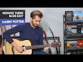 Harry Potter Theme Guitar Lesson - Very EASY Tutorial Melody Only