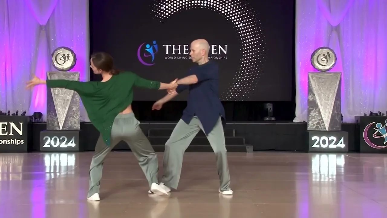 Igor Laryukhin and Anna Wallace - 3rd Place Pro-Am Open - Leader - The Open 2024