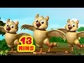 Download Lagu হাট্টিমাটিম টিম - Hattimatim Tim and more | Bengali Rhymes Collection | Infobells