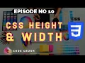 CSS Height Width Height And Width MaxWidth In CSS MaxHeight In CSS