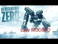 save MODDED Generation Zero