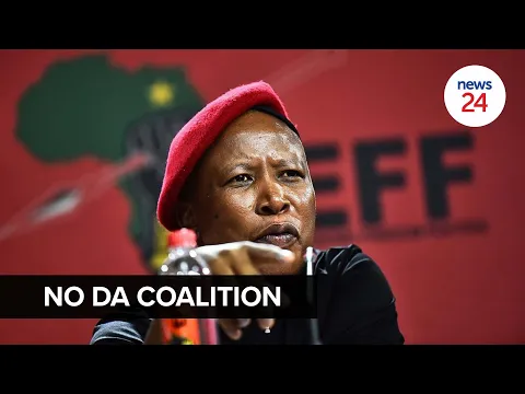 Download MP3 WATCH | 'There is no coalition between the DA and EFF,' says Malema