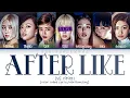 Download Lagu IVE \u0026 YOU | AFTER LIKE | [Karaoke] Color Coded (EASY LYRICS) You as a member
