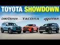 Toyota 4Runner vs Land Cruiser vs Tacoma Which One Comes Out on Top