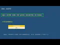 33 Oracle SQL Developer Tutorial For Beginners 32 DML Fixing the failed INSERT