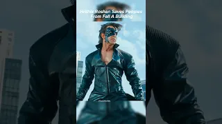 Hrithik Roshan Saves Peoples From Fall A Building In Krrish 3 Movie Tazeemkhaneditz 