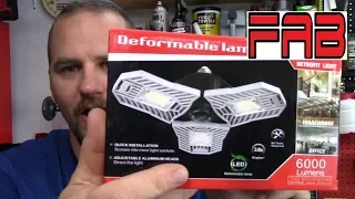 Deformable LED Garage Lights Review