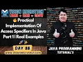 Practical Implementation Of Access Specifiers In Java Part 1 Real Examples