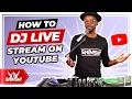 How To Live Stream A Dj Set on Youtube , Twitch and Facebook by DJ Shinski