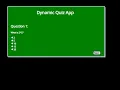 Simple Dynamic Quiz App in JavaScript
