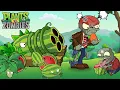 Lagu Grappige momenten in PvZ - Gewone zombies en imp-zombies tegen meloen-werphelden - Wie wint???
