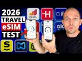 BEST Travel eSIMs Compared 2026 25 Countries 45 Months