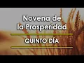 Novena of Prosperity - Day 5