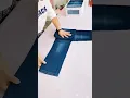 Lagu cara melipat Celana panjang agar RAPIH #tips #tricks #shorts