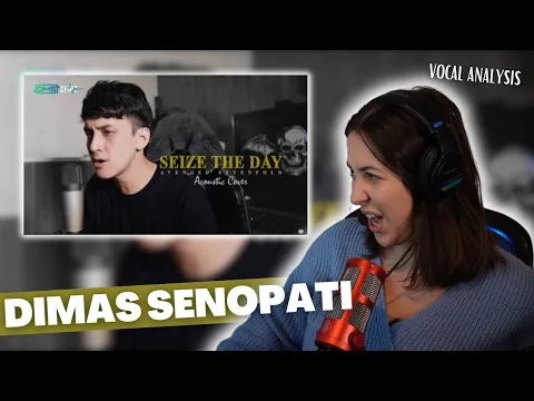 Download MP3 DIMAS SENOPATI Seize The Day | Vocal Coach Reaction (\u0026 Analysis) | Jennifer Glatzhofer