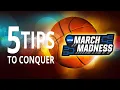 March Madness bracket strategy 5 basic tips for conquering the NCAA tournament