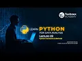 Python for Data Analytics Full Course Lecture 19 - Python Functions Methods Abhishek Wavhal