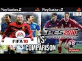 FIFA 10 Vs PES 2010 PS2