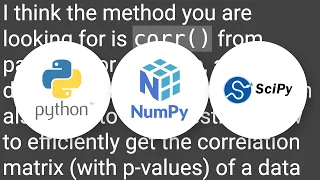 python - how to compute correlation-matrix with nans in data-matrix