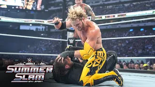 Jelly Roll Randy Orton Vs Logan Paul Drew McIntyre SummerSlam 2025 Highlights 