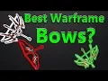 ULTIMATE Bow Comparison Almost ALL Bows Warframe