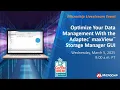 Coffee Break S15 E2 Optimize Your Data Management with Adaptec maxView Storage Manager GUI