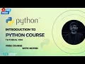 Python Course for Absolute Beginner to Advance Tutorial Code with Mahzaib