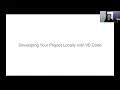 Developing Your Project Locally with VS Code Windows - CS50 Seminars 2021