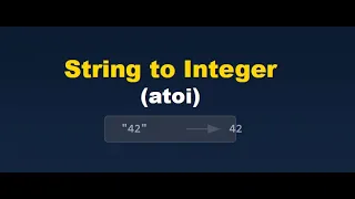 String to Integer atoi in Python Step-by-Step Guide Telugu