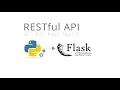 01 Build REST APIs in 10 mins - REST APIs using Flask in Python