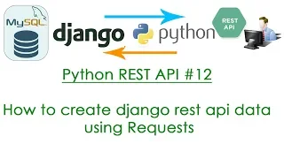 Python REST API How to create django rest api data using Requests