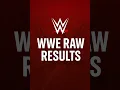 WWE Raw Results 25