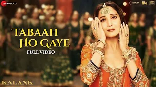 tabaah ho gaye full video kalank madhuri varun u0026 alia shreya pritam amitabh abhishek