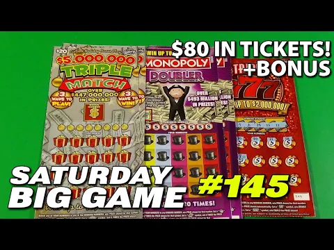 Download MP3 SAT. BAG GAME 145: $20 TRIPLE MATCH MONOPOLY FL Lottery Scratch Tickets