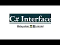 C interface multiple inheritance fully abstraction method abstract csharp programming
