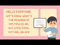 What Does IMY TIFU OC XD OCF STFU YMMV NTY NGL GN AFK Mean