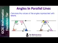 Problems with Angles in Parallel lines Mr Mathematics