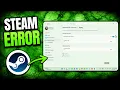 Can t Connect to Steam Fix Error 101 in Minutes