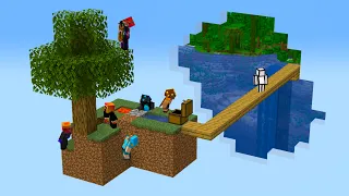 I Truman Show'd 7 YouTubers Using Minecraft Skyblock!